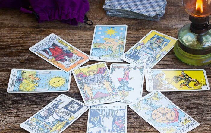 Fortunetelling with Tarot cards